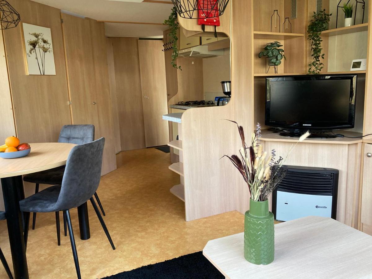 Villa Chalet 'T Rijsterbos Op Camping Met Zwembad! Exterior foto