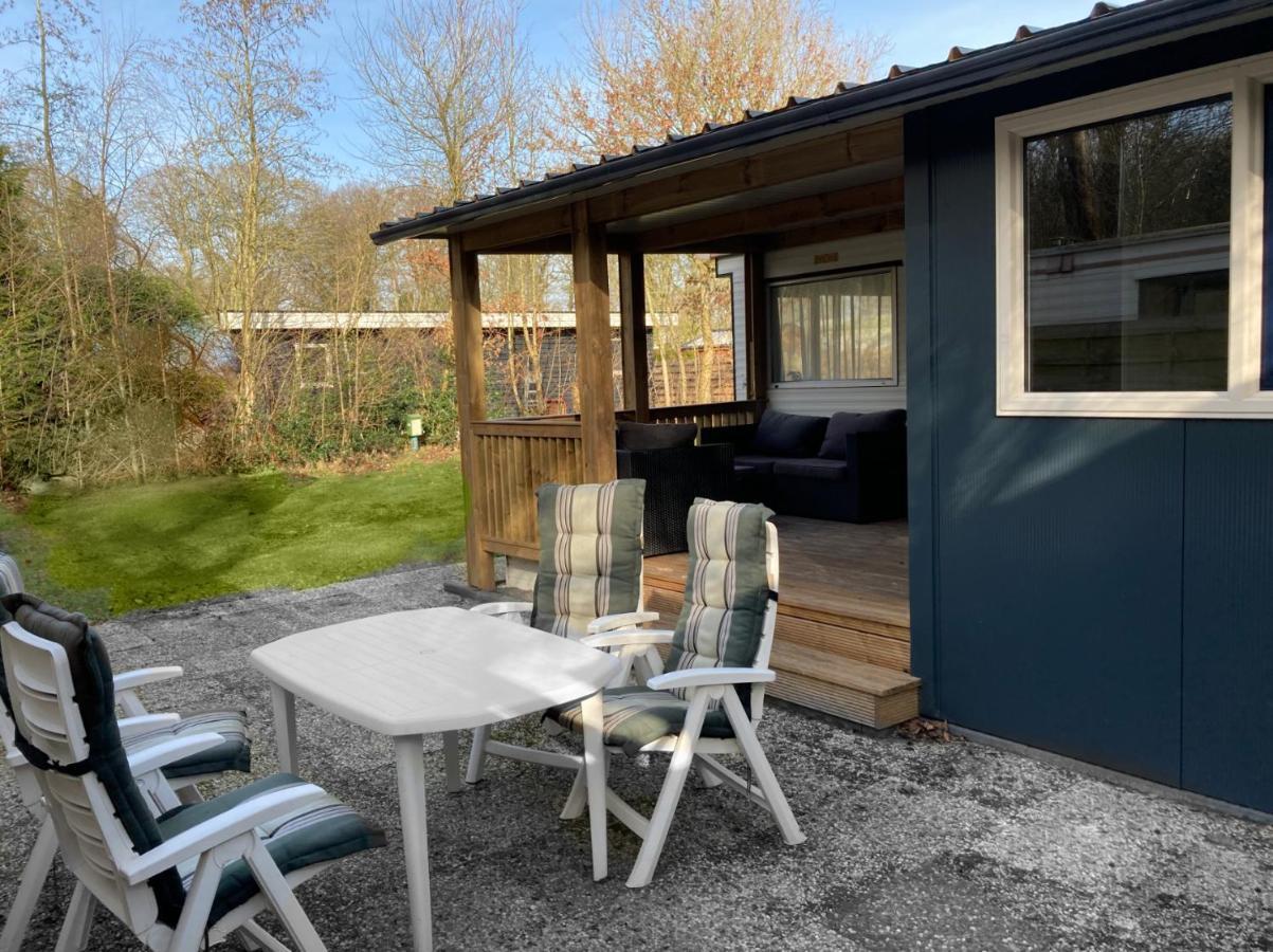Villa Chalet 'T Rijsterbos Op Camping Met Zwembad! Exterior foto